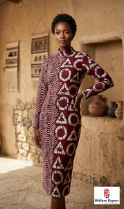 Tela de Felpa Coral con Estampado Africano Personalizado de Alta Calidad de Kenia, Tela Tradicional Holandesa Resistente a las Manchas para Niños, OEM ODM - Product Image 5