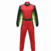 Combinaison de course personnalisée de qualité supérieure, légère, double couche, pour karting, moto et course automobile