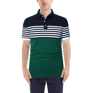 เสื้อโปโล OEM/ODM แขนสั้นลำลองสำหรับผู้ชาย เสื้อโปโลผ้าฝ้าย 100% สตรีทแวร์ เสื้อกีฬากอล์ฟ เสื้อโปโลพิมพ์ลาย - Product Image 1