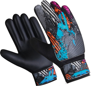 Gants de gardien de but en cuir personnalisés, professionnels, respirants, antidérapants, résistants à l'usure, pour l'extérieur - Product Image 1