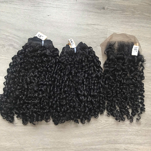 Cheveux humains vietnamiens SMA meilleur prix meilleure qualité couleur bronze birman bouclés couleur naturelle vendeur de cheveux en gros - Product Image 3