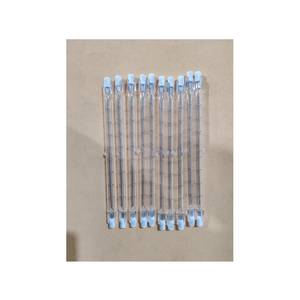 Lámpara <span class=keywords><strong>de</strong></span> Calor Infrarroja <span class=keywords><strong>de</strong></span> Onda Corta R7S <span class=keywords><strong>de</strong></span> 118 mm, 230 V, 225 W, Lámpara <span class=keywords><strong>de</strong></span> Calor Halógena Transparente - Product Image 1