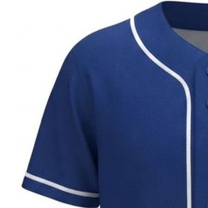 Camiseta de Béisbol Personalizada para Hombre, con Botones, Manga Corta, Ligera, Transpirable, Anti-UV, para Equipo de Béisbol - Product Image 5