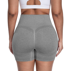 กางเกงบูตสั้นไร้รอยต่อรัดรูปเอวสูงสำหรับเล่นโยคะฟิตเนสยิม - Product Image 3