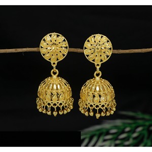 En gros Vintage Boho Inde Ethnique Jhumka Dangle Boucles D'oreilles Antique Oiseau Forme Gland Femme Boucles D'oreilles Bijoux - Product Image 4