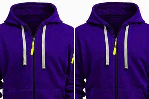 Custom Unisex Winter Fleece Tracksuit Set Cotton Full <b>Zip</b> Hoodie <b>Jogger</b> Sweatpants Warm Breathable Sportswear with <b>Pockets</b> - Product Image 3