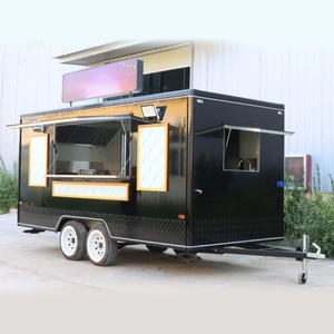 Remolque de Comida Estándar de Fábrica China, Totalmente Equipado, Cocina Móvil de Acero Inoxidable, Remolque de Comida Rápida para Barbacoa - Product Image 2