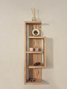 Wooden Floating Wall <b>Shelf</b> For Living Room Bedroom Kitchen And Bathroom Storage Organization - Product Image 5