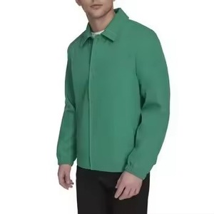 Custom Unisex <b>Thin</b> Winter Bomber <b>Jacket</b> Coated Polyester/Cotton Fabric Stand Collar <b>Waterproof</b> Windbreaker Quick Dry Reversible - Product Image 3