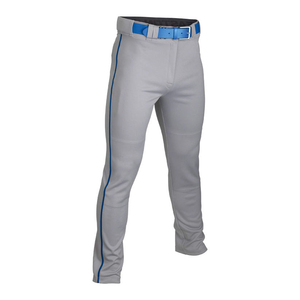 Custom Logo Wholesale Sublimated Blank White Color Baseball Uniform Men's Full Length Training customizable logo Baseball Pants - Product Image 3