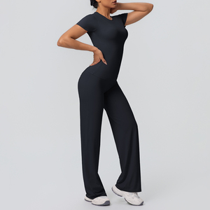 2025 New Women's Yoga Set <b>Legging</b> Tracksuit Mid Waist Solid <b>Mesh</b> Breathable Quick Dry Full Length Athletic <b>Gym</b> Fitness Bra - Product Image 2