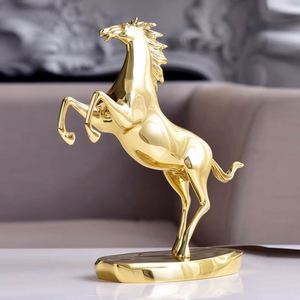 New Chinese Style <b>Light</b> Luxury Business Metal Horse Success Ornaments High-end Gift Copper Art Crafts Paper Box Packaging - Product Image 2