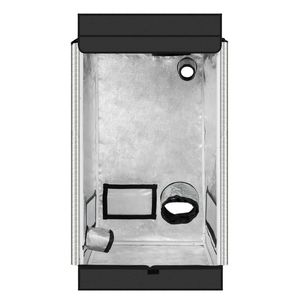 Tenda Idroponica LY per Coltivazione Domestica 60*60*120cm Smontabile Verde Nera con Finestra Pompa ABS Automatica per Irrigazione a Goccia Acquaponica - Product Image 4