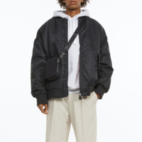 Blousons Bomber Homme Hiver Imperméables en Polyester Satiné Style Urbain Haute Qualité Grande Taille 2026 Personnalisables Vente en Gros
