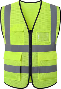 Fabricants directs d'usine, gilets de sécurité de qualité professionnelle, couleurs, logos et designs sur mesure, gilets de sécurité réfléchissants. - Product Image 3