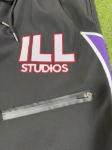 fully customized 2 Piece Sets Baggy Nylon Softshell Custom Sweat <b>Pant</b> and Sweat Track Suit Hoodie Waterproof Windbreaker - Product Image 3