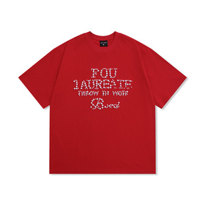 เสื้อยืดออกแบบได้ตามต้องการเสื้อยืดเสื้อยืดผ้าฝ้าย230g 100% สดใส avec Perle Homme - Product Image 6