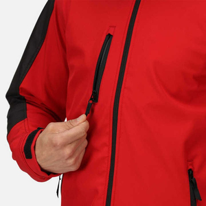 QUBA FASHION High Quality Custom Logo <b>Zip</b> Stand Collar Safari Jacket Waterproof Windproof Reversible Breathable Quick Dry - Product Image 4