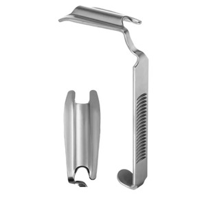Cuchillas Retractoras de Anillo de Acero Inoxidable Alemán Premium XS-ES-01, Tamaño Personalizado, Lengüeta Derecha Izquierda, Certificación CE, Quirúrgicas Manuales - Product Image 1