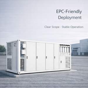 Contenedor BESS Comercial e Industrial de 20 pies y 5 MWh, LiFePO4, Refrigeración por Aire, Conectado a la Red y Fuera de la Red, para Reducción de Picos y Respaldo - Product Image 2