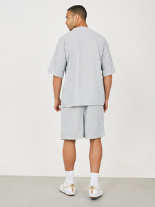 Ensemble de t-shirt décontracté à la mode de haute qualité et short pour homme, ensemble de t-shirt à manches courtes et short pour l'été - Product Image 2