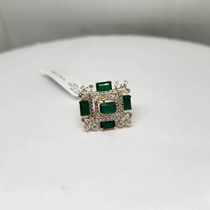 Bague de fiançailles de luxe pour femme en diamant naturel de haute qualité 14 carats, certifiée IGI, plaquée rhodium, bijoux pour l'exportation mondiale - Product Image 1