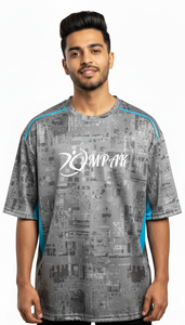 Camiseta Sublimada Oversize de Moda Urbana para Hombre, Estilo Casual y Moderno - Product Image 2
