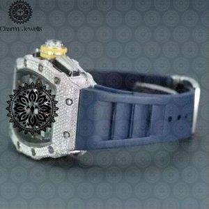 Charm_Jewells Luxury Stainless Steel Round <b>Mechanical</b> <b>Watch</b> Analog Dial Sapphire Crystal Diamond Bezel Folding Clasp Women - Product Image 2
