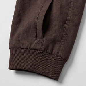 Pantalon en coton tricoté pour homme, coupe droite mi-haute, avec cordon de serrage élastique, décontracté, respirant, séchage rapide, pour l'automne - Product Image 4