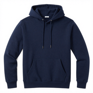 Sweat à capuche en polaire épaisse 450 GSM en polyester/nylon pour l'hiver, avec impression numérique brodée et personnalisation OEM ODM - Product Image 6
