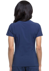Unisex V-Neck Stretch Short Sleeve Nursing Scrub Set Polyester/Cotton Woven Fabric Hospital Scrub - Product Image 2