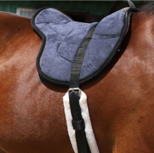 Soft Fleece Bareback Saddle for Horses | Non-Slip Horse Riding Pad Supplie <b>Equestrian</b> Training Equipment Wholesale - Product Image 2