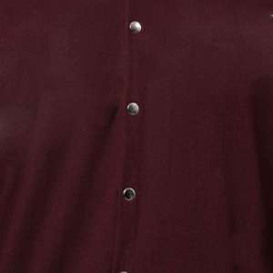 Veste varsity pour homme sans col, coupe-vent, hiver, logo personnalisé, veste bomber de baseball - Product Image 1