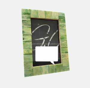 Extreme Quality Handmade Bone Inlay Photo <b>Frame</b> Elegant Geometric Design Luxury Home Office Timeless Decor UV <b>Printing</b> Creative - Product Image 5