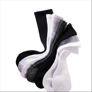 Premium Cotton Crew <b>Socks</b> for Men Women <b>Winter</b> Knitted Custom Logo Youth Children Breathable Cushioned Everyday Athletic Comfort - Product Image 1