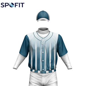 Uniforme de Béisbol Personalizado para Hombre, 100% Poliéster Transpirable, Manga Corta, Ropa de Equipo, Servicio OEM, Hecho en Pakistán - Product Image 4