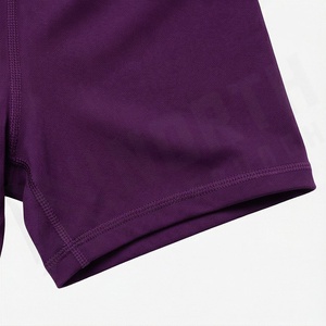 ชุดโยคะผู้หญิงไซส์ใหญ่พร้อมโลโก้แบบกำหนดเอง ดีไซน์ใหม่ แห้งเร็ว ระบายอากาศได้ดี ปักลาย ชุดออกกำลังกายความยาวระดับเข่า - Product Image 6