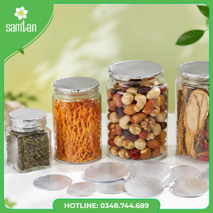 Tapas de Aluminio Desechables Blancas con Cierre Liso para Botellas de Grado Alimenticio y Cosméticas, Accesorio Personalizable, 4 Tamaños - Product Image 6