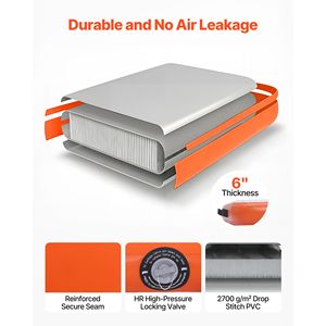 8.5x8.5 FT Non-Slip <b>Inflatable</b> Floating Dock Platform Portable with Detachable Carrying Bag for Water Sports or Leisure - Product Image 3