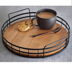 Bandeja de Madera Ecológica de Primera Calidad para Chocolate, Bandeja de Madera Hecha a Mano para Servir, Ideal para Bodas, Gran Venta - Product Image 2