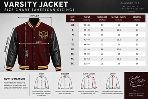 Blouson universitaire homme bordeaux et noir avec manches en cuir personnalisées, style Letterman, streetwear universitaire, boutons-pression, tricot côtelé, vêtements OEM - Product Image 5