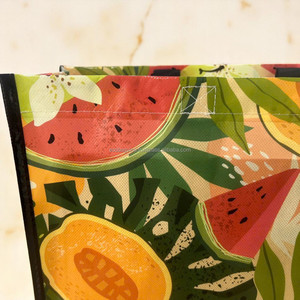 Eco-friendly Custom Logo <b>Handbag</b> Durable Reusable Glossy Laminated Vietnam Non-PP Woven ECOBAG VINA <b>Medium</b> Handled Shopping - Product Image 6