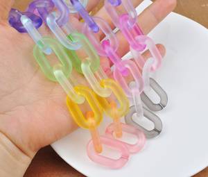 Colorful <b>Large</b> Transparent Eco-Friendly Angel new Design Resin Chain Links Art <b>Wall</b> Hanging for Personalized Christmas - Product Image 5