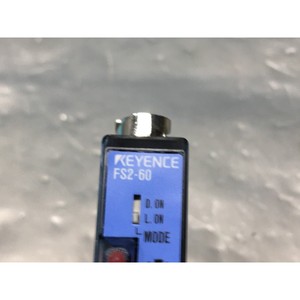 เซ็นเซอร์ไฟเบอร์ออปติก KEYENCE FS2-60 - อุปกรณ์และอะไหล่เซมิคอนดักเตอร์ระดับโลกที่เชื่อถือได้ - Product Image 4