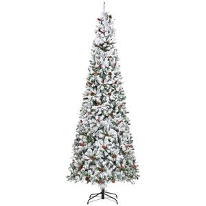 Albero di Natale di Lusso in Pino da 2,7m, Personalizzabile 210cm-300cm, Materiale PET PVC PE, Base in Metallo, Bacche Premium Personalizzate - Product Image 4