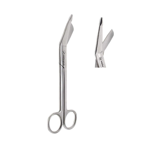 Hospital Grade Stainless Steel Manual Bandage Scissors Easy Grip & Sharp Lister Scissors for Reliable Surgical & Medical Use - Product Image 3