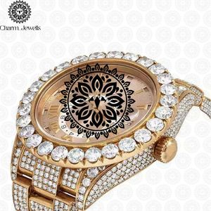Montre de luxe pour homme Charm Jewells en acier inoxydable, cadran carré de 40 mm, cristal saphir, mouvement mécanique analogique, étanche 10 bars - Product Image 3