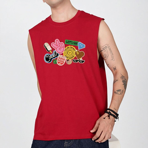 Conception respirante idéale pour l'été, t-shirt sans manches pour homme, tissu doux de qualité supérieure, haut décontracté et athlétique, léger - Product Image 6