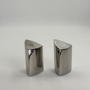 Premium Stainless steel Salt and Pepper Shaker Modern Kitchen Spice Dispenser <b>tabletop</b> dining for home hotel restaurant - Product Image 5