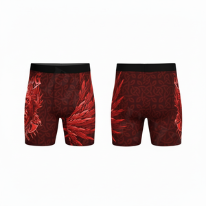 Best Selling Comfortable MMA Fighting Martial Arts Compression Shorts Breathable Customized Design Sublimation Brief Shorts - Product Image 2